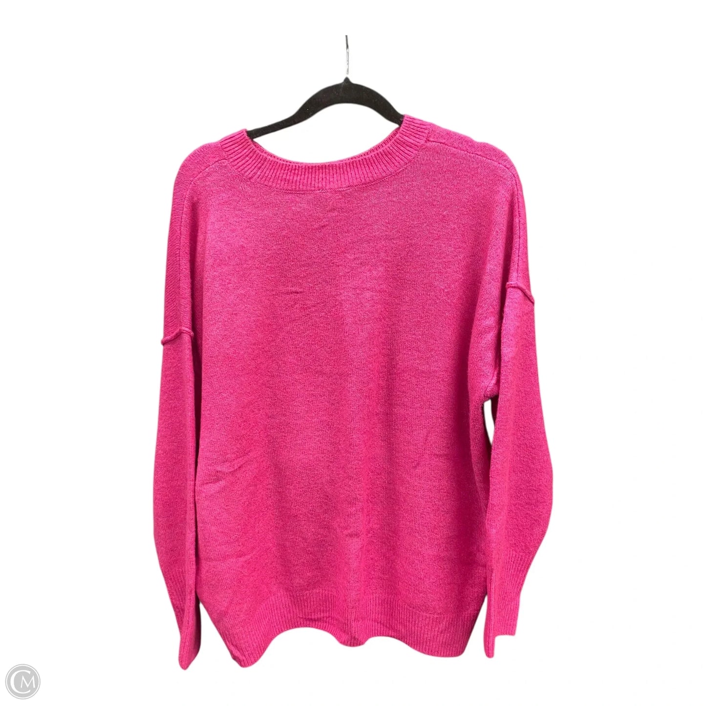 Sweater By Vince Camuto In Pink, Size: L