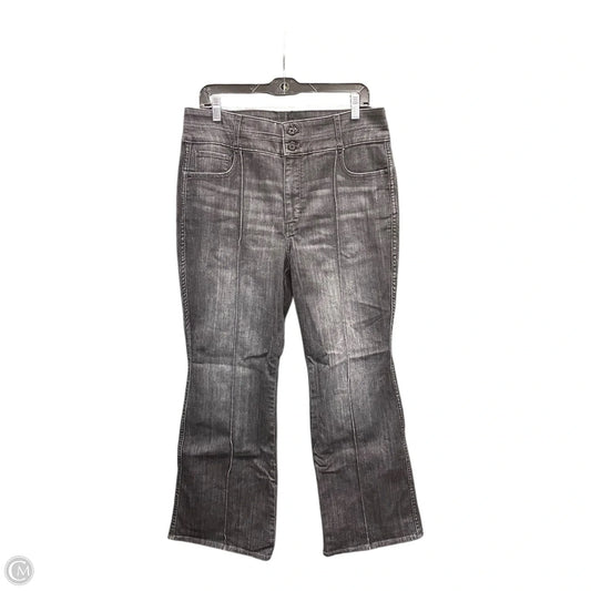 Jeans Flared By White House Black Market In Grey, Size: 14