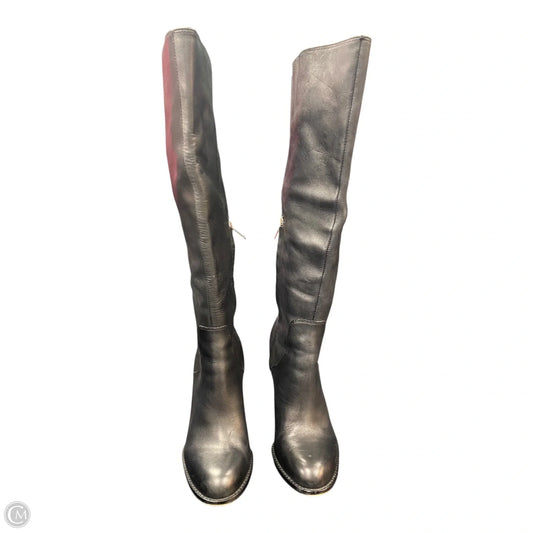 Boots Knee Heels By Sam Edelman In Black, Size: 8.5