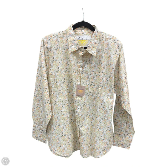 Top Long Sleeve By Clothes Mentor In Floral Print, Size: L