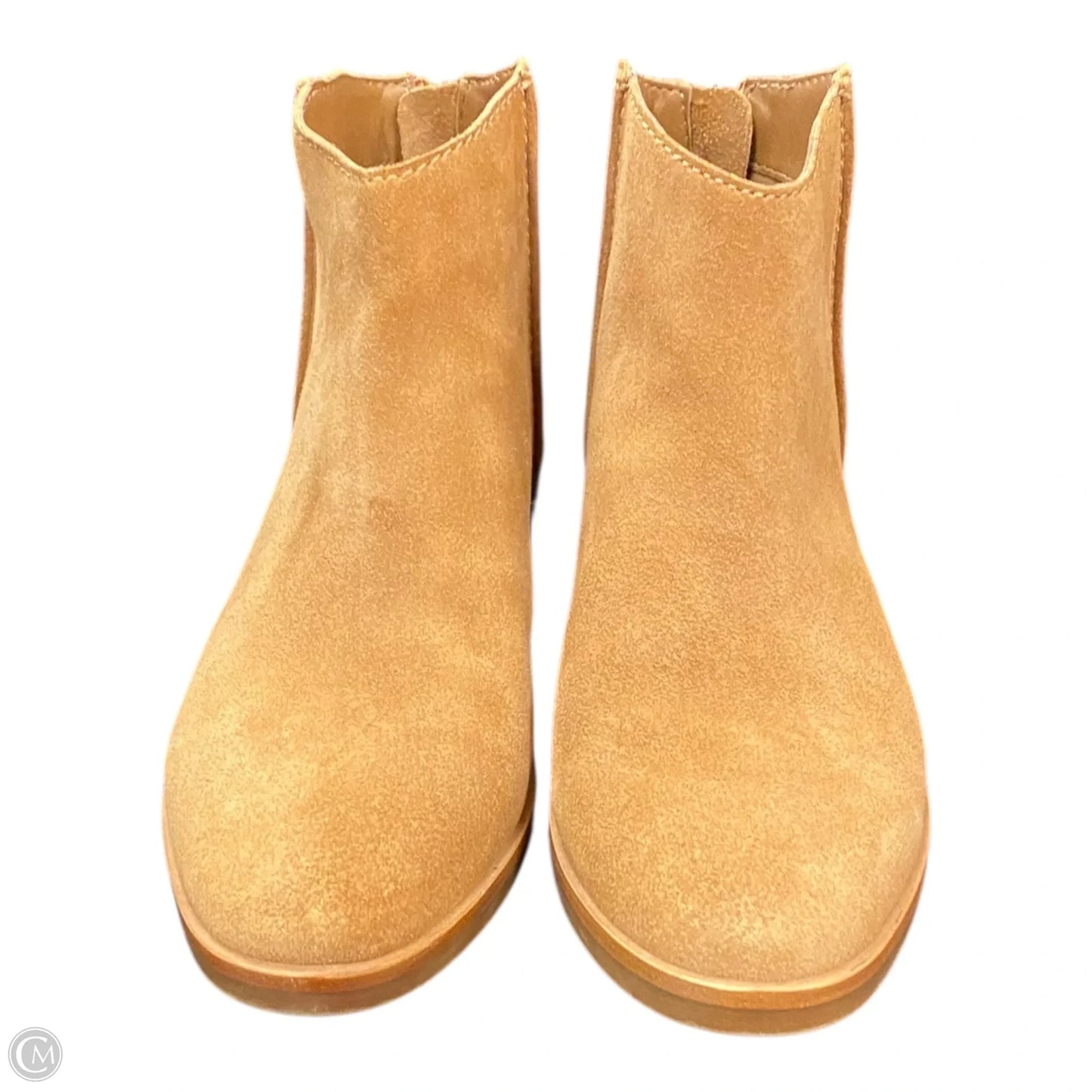 Boots Ankle Heels By Dolce Vita In Tan, Size: 7.5