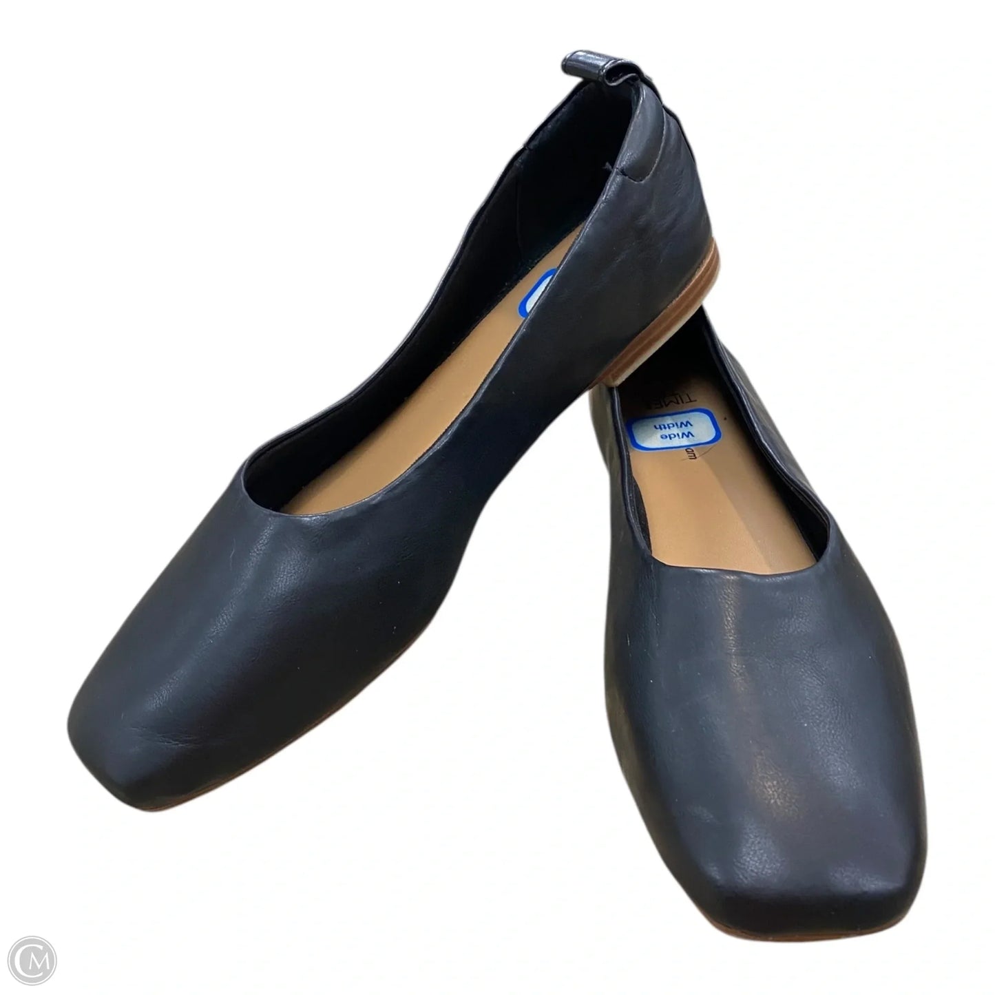 Shoes Flats By Time And Tru In Black, Size: 10