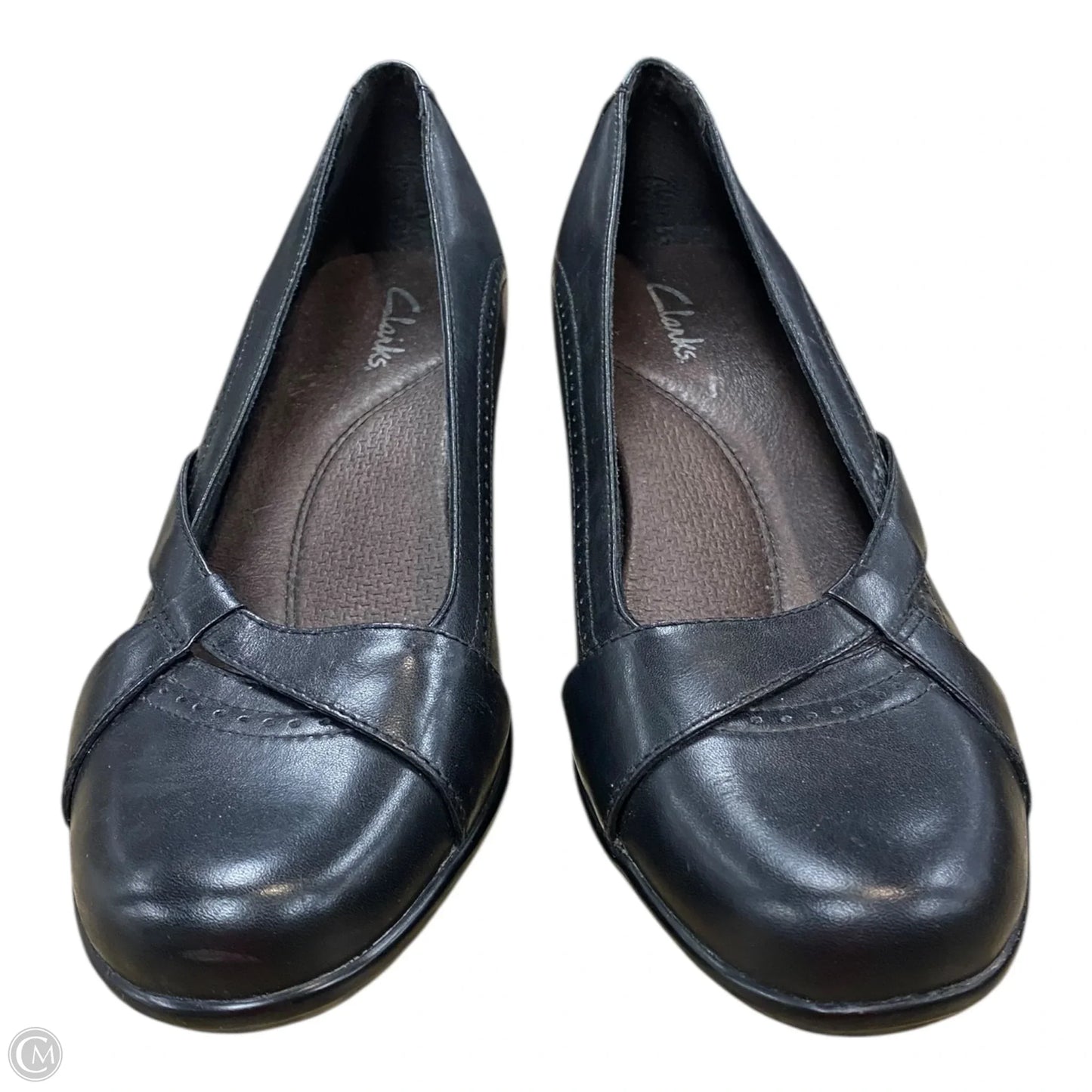 Shoes Heels Platform By Clarks In Black, Size: 11