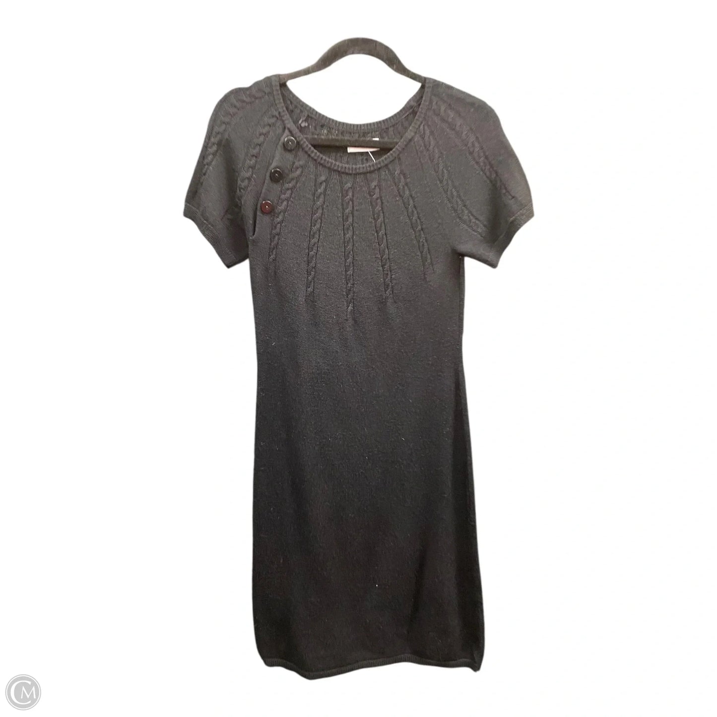 Dress Sweater By Calvin Klein In Black, Size: S