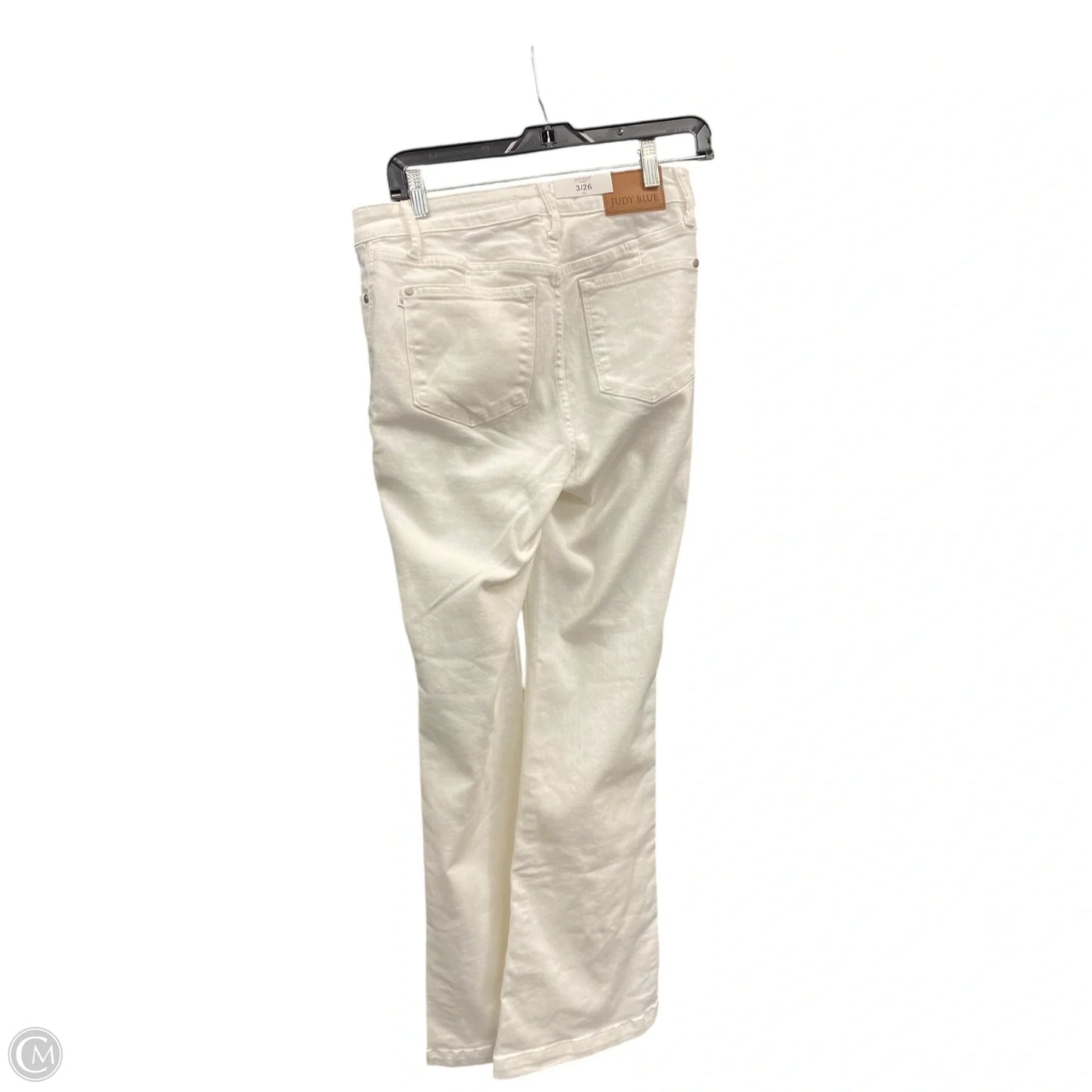 Jeans Boot Cut By Judy Blue In Cream, Size: 4