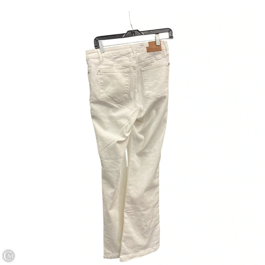 Jeans Boot Cut By Judy Blue In Cream, Size: 4