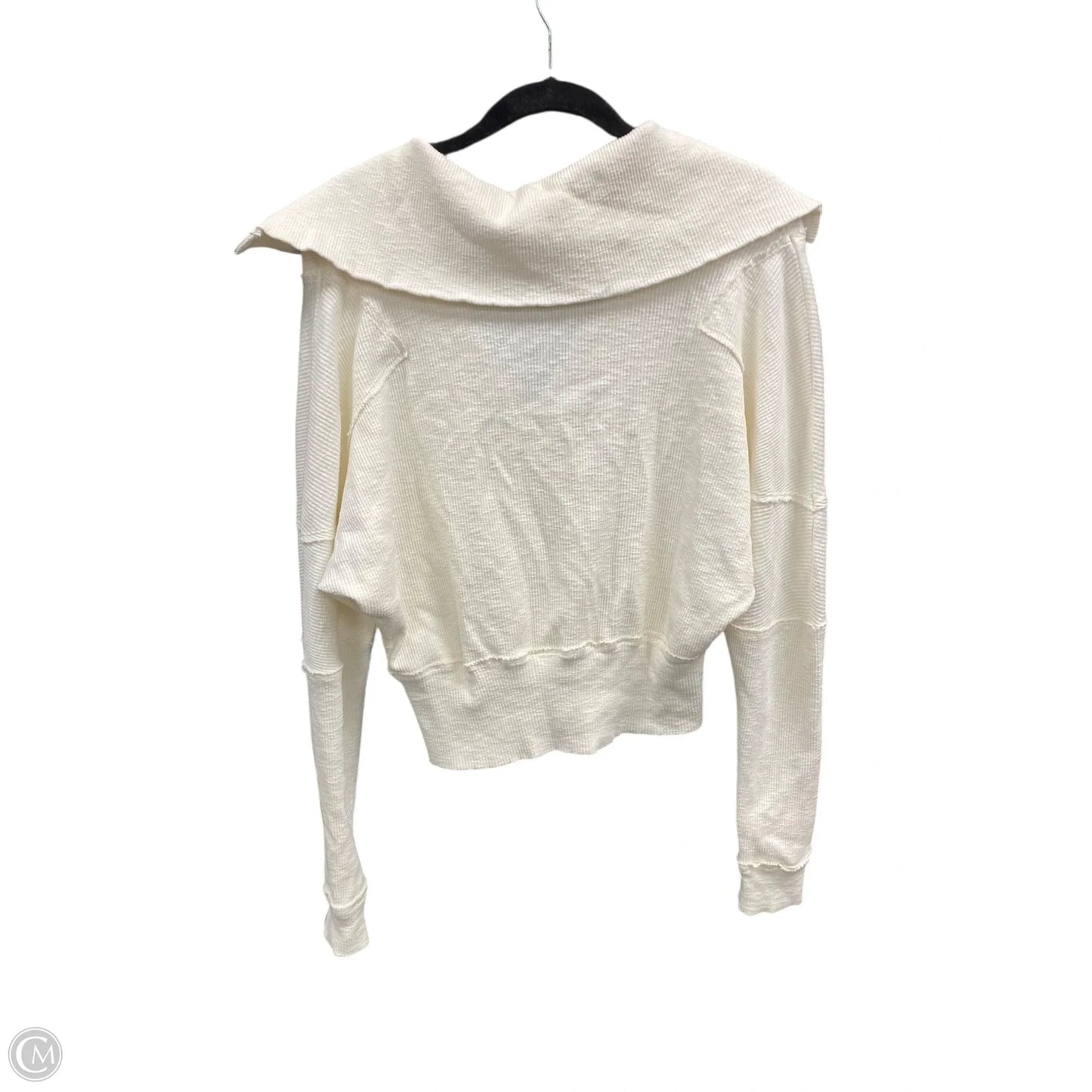 Top Long Sleeve By We The Free In Cream, Size: Xs