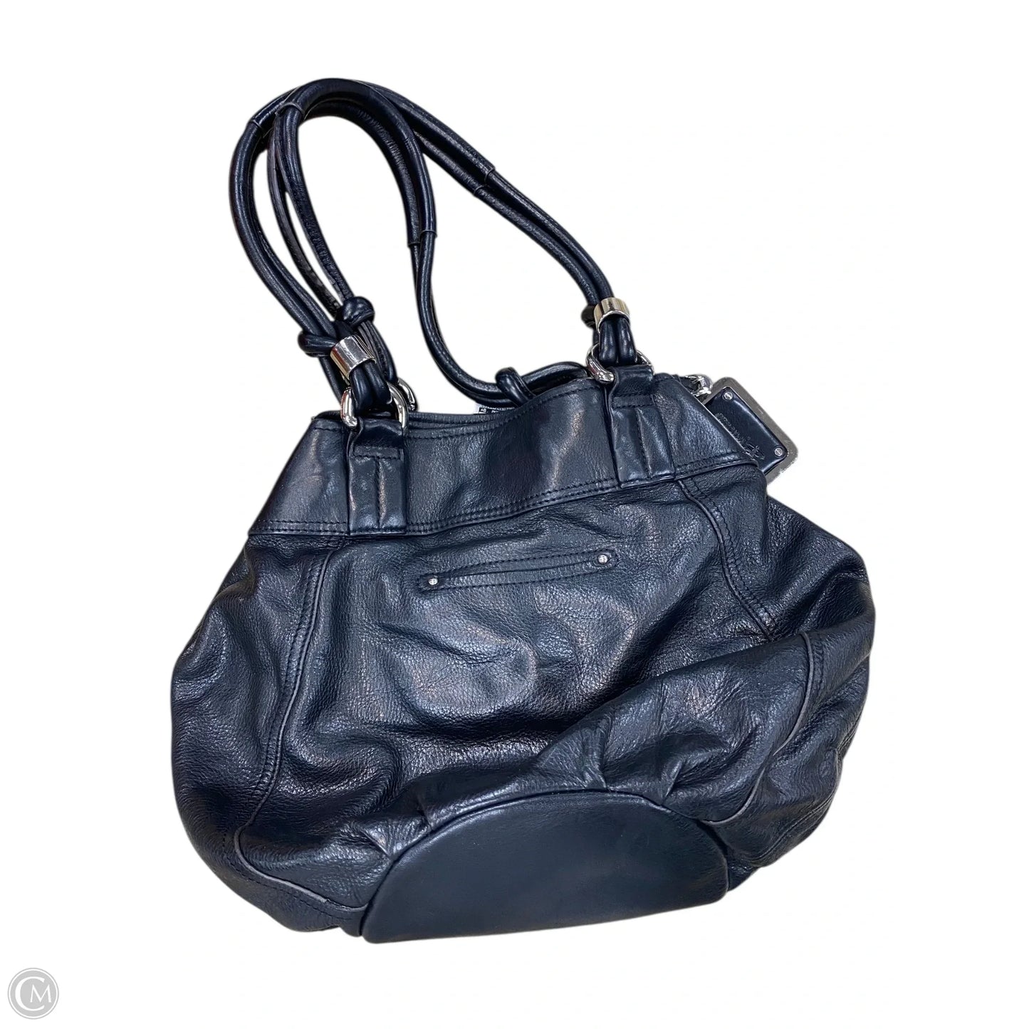 Handbag Leather By B. Makowsky, Size: Medium