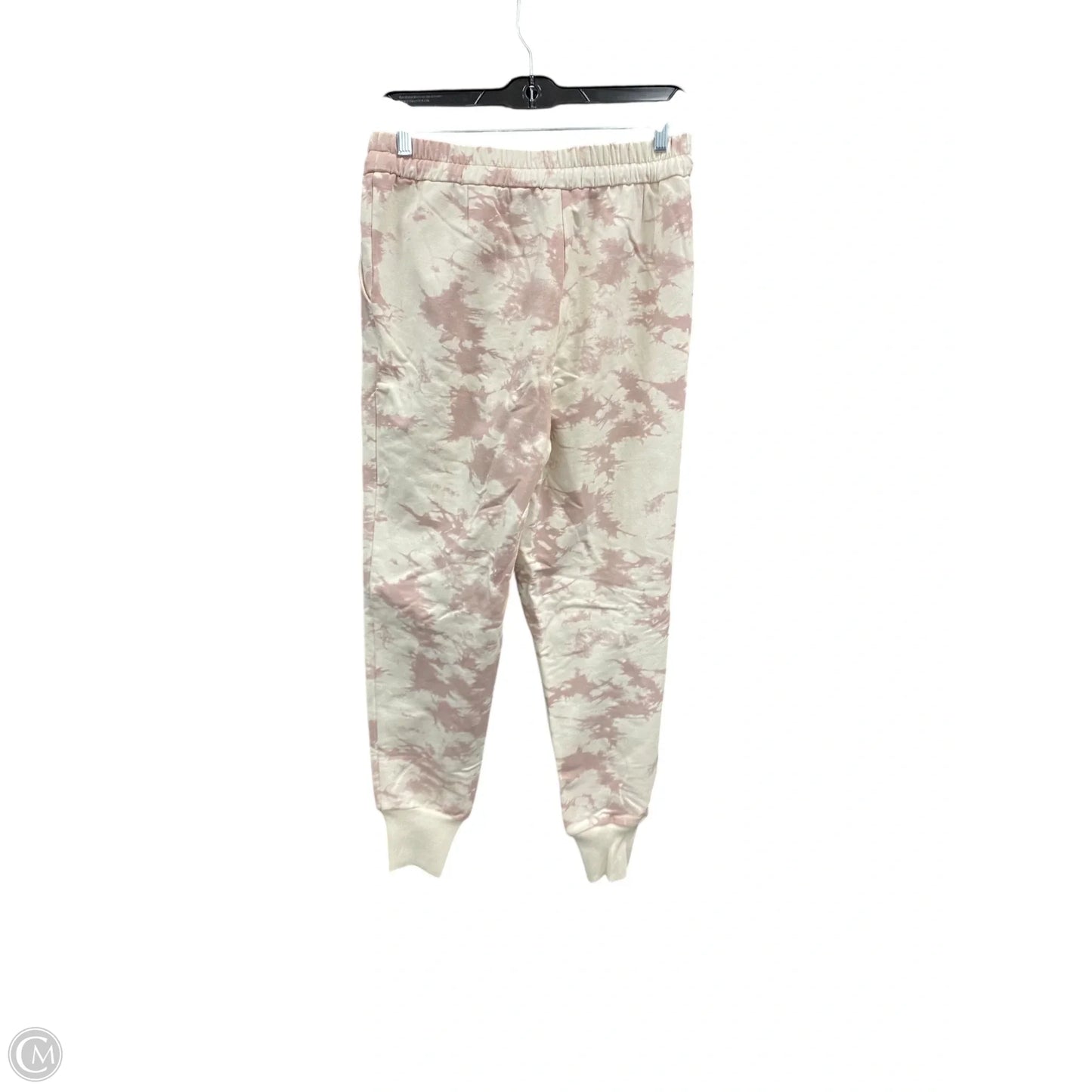 Pants Lounge By Varley In Cream & Pink, Size: M