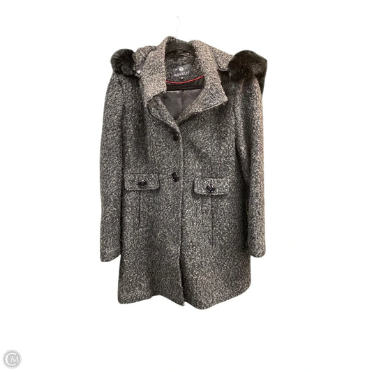 Coat Other By Novelti In Black & Grey, Size: 12