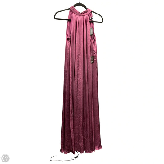 Dress Party Long By Express In Purple, Size: Xs