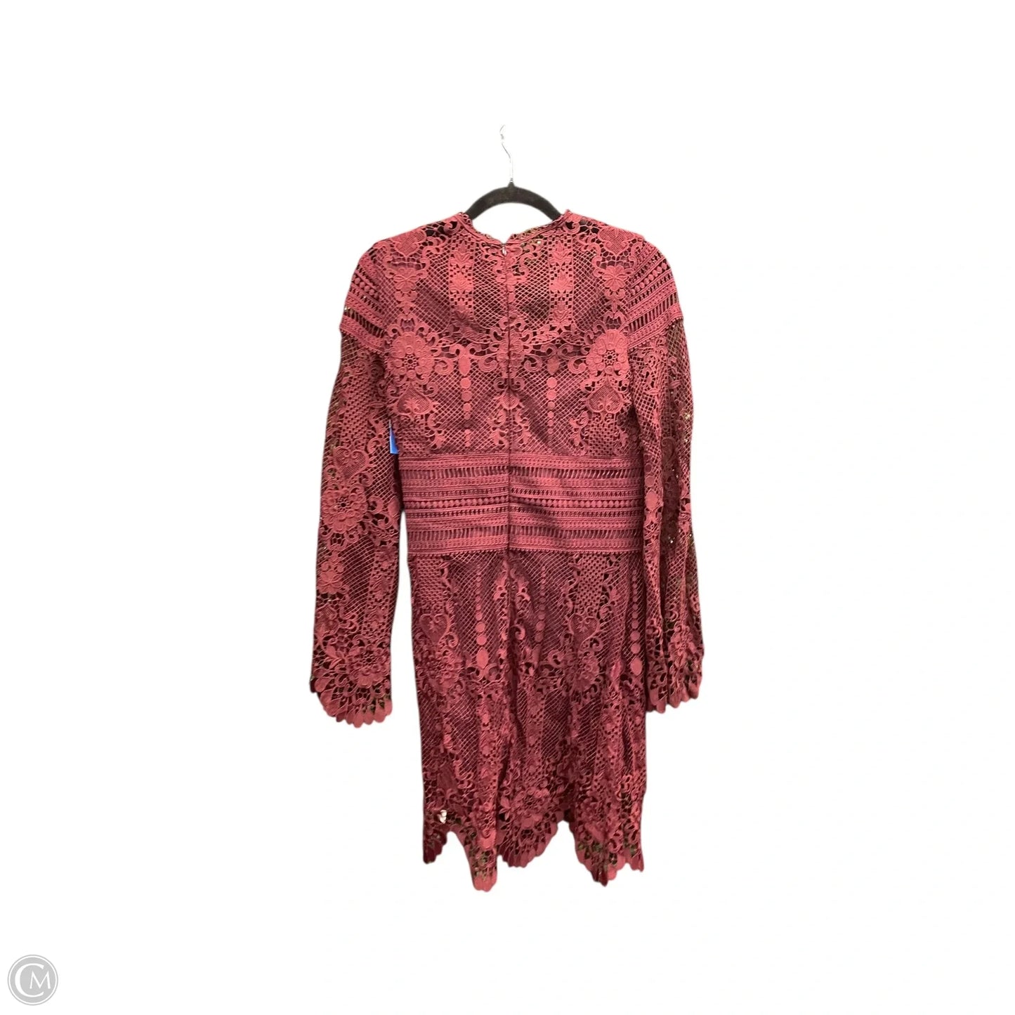 Dress Party Short By Laundry In Maroon, Size: 2