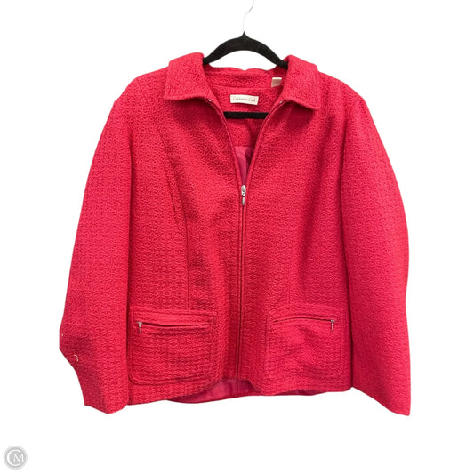 Blazer By Coldwater Creek In Pink, Size: 18