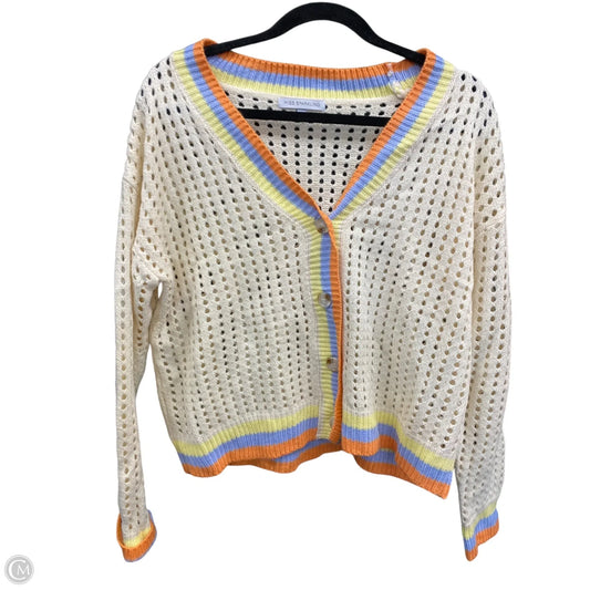 Cardigan By Miss Sparkling In Cream, Size: S