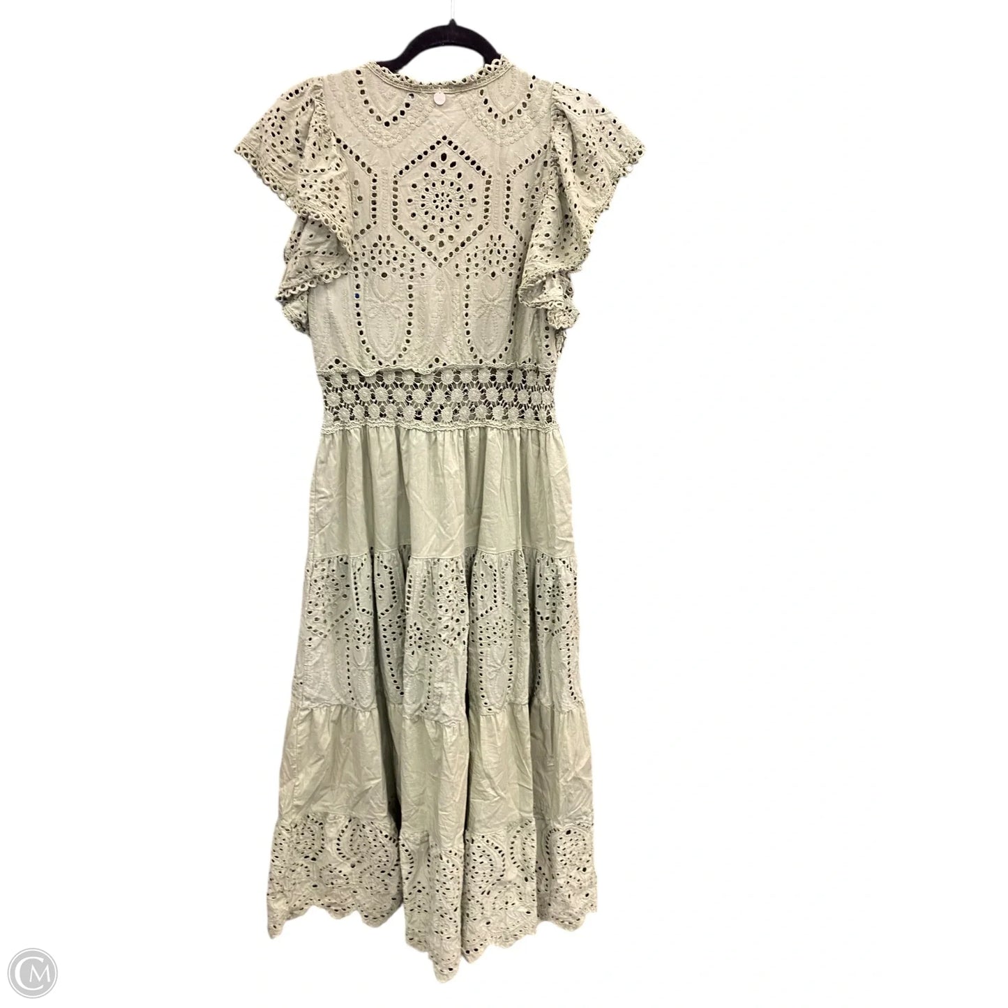 Dress Casual Midi By Clothes Mentor In Green, Size: S