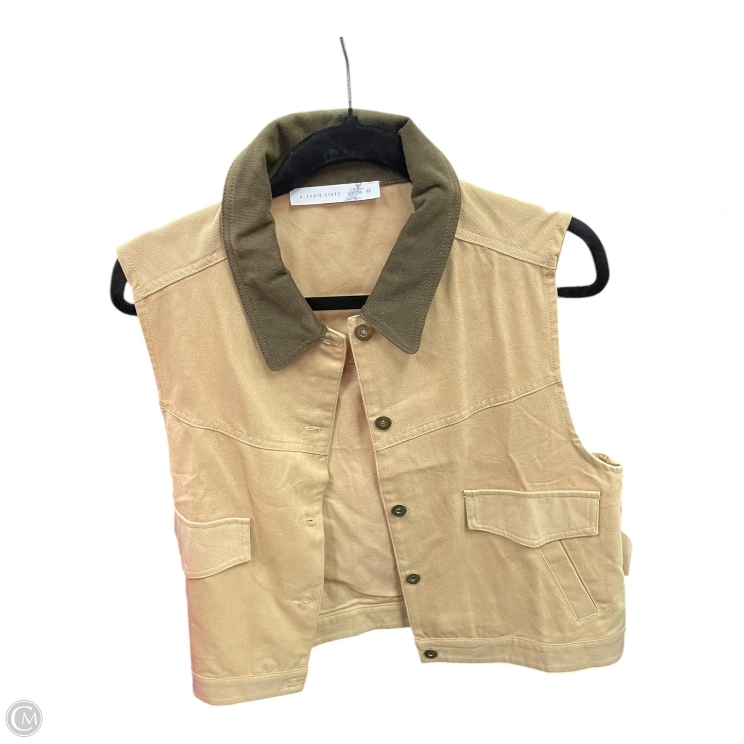Vest Other By Altard State In Brown & Tan, Size: Xs