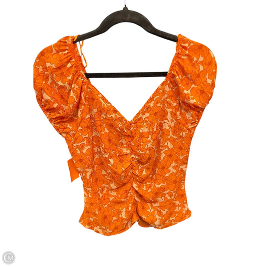 Top Short Sleeve By Sienna Sky In Floral Print, Size: L