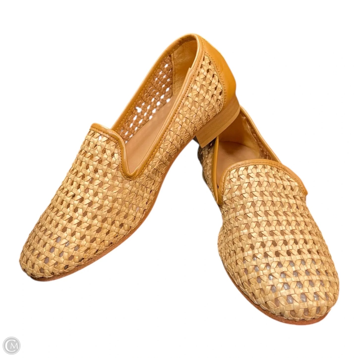 Shoes Flats By J Mclaughlin In Brown & Tan, Size: 7.5