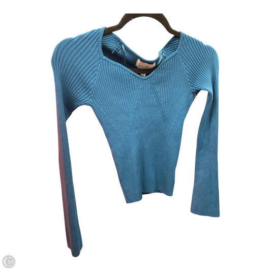 Sweater By Pink Rose In Blue, Size: Xs