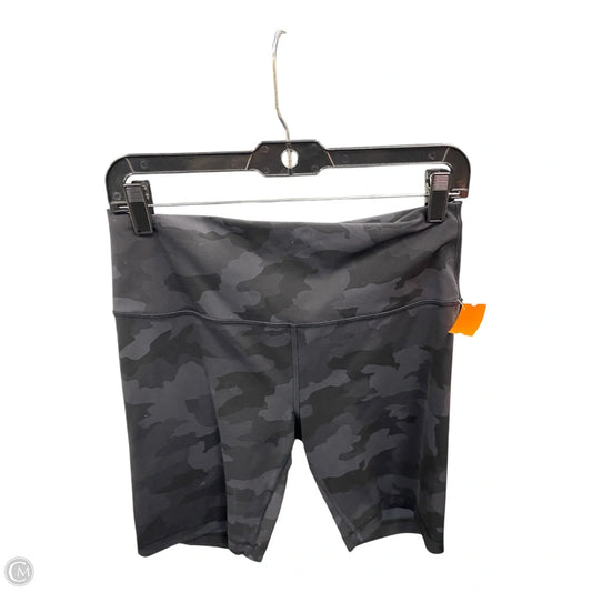 Athletic Shorts By Lululemon In Camouflage Print, Size: 12