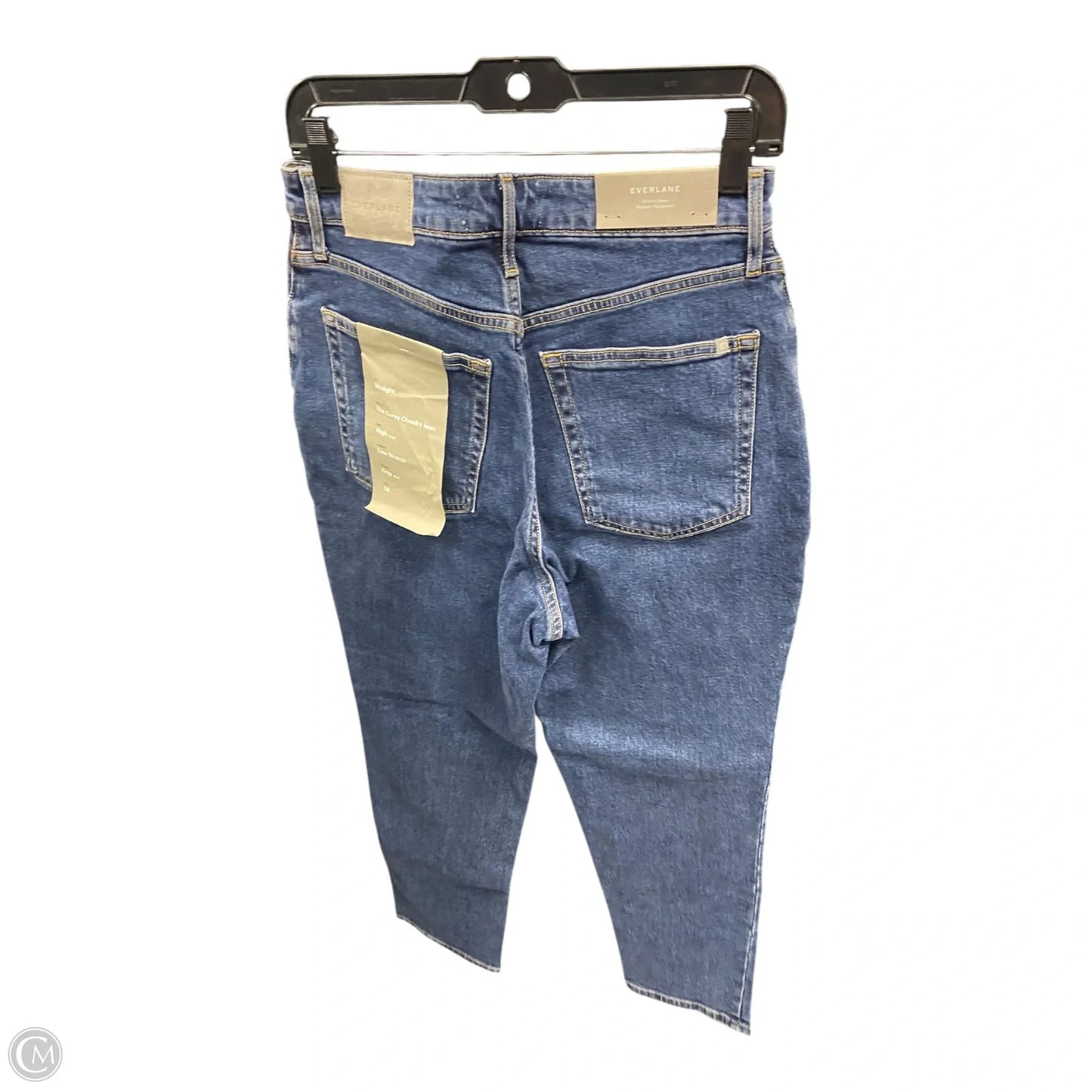 Jeans Straight By Everlane In Blue, Size: 6