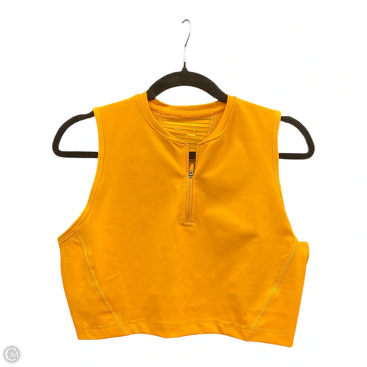 Athletic Tank Top By Nike Apparel In Gold, Size: Xl