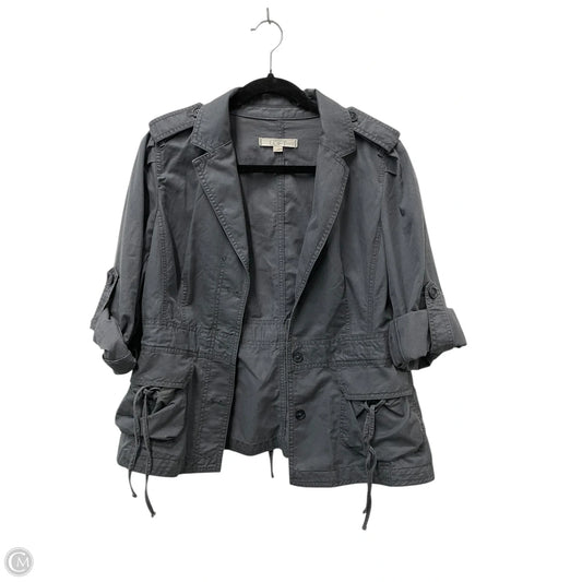 Jacket Other By Loft In Grey, Size: L