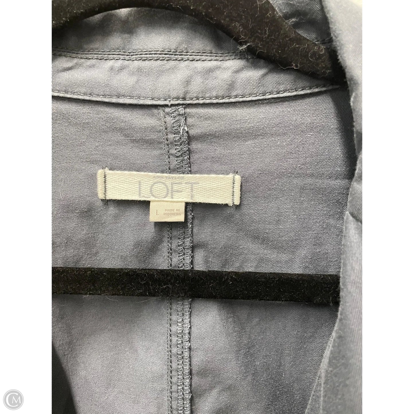 Jacket Other By Loft In Grey, Size: L