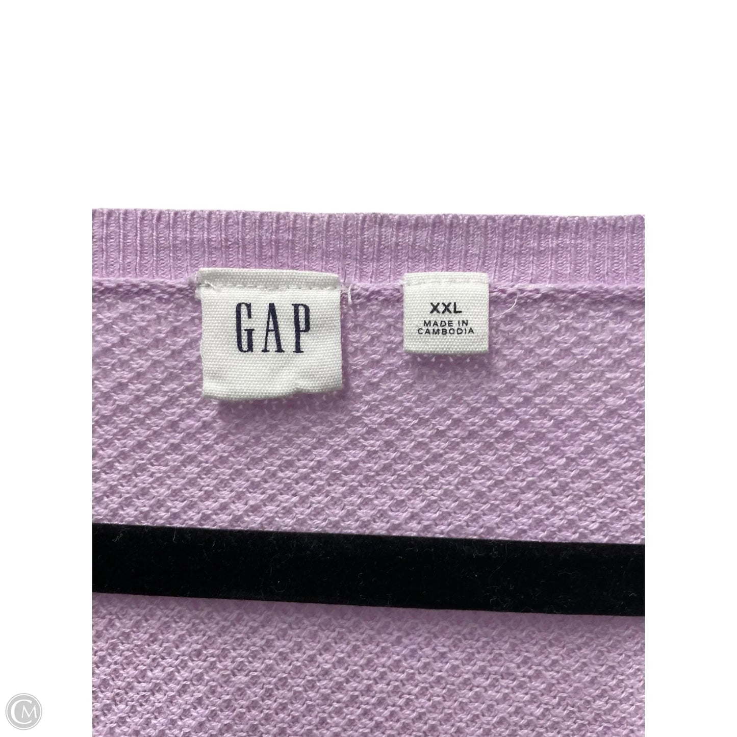 Sweater By Gap In Purple, Size: Xxl