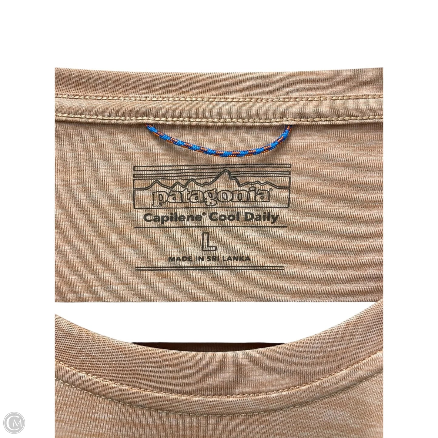 Top Long Sleeve Basic By Patagonia In Peach, Size: L