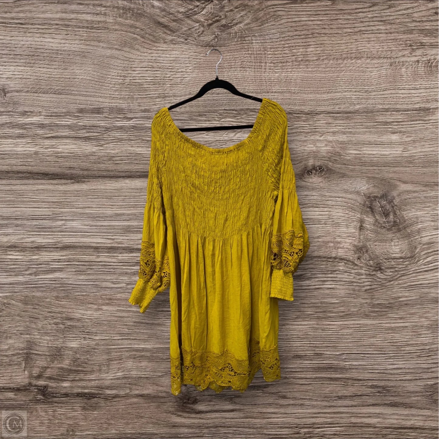 Dress Casual Short By Oddi In Gold, Size: Xxl