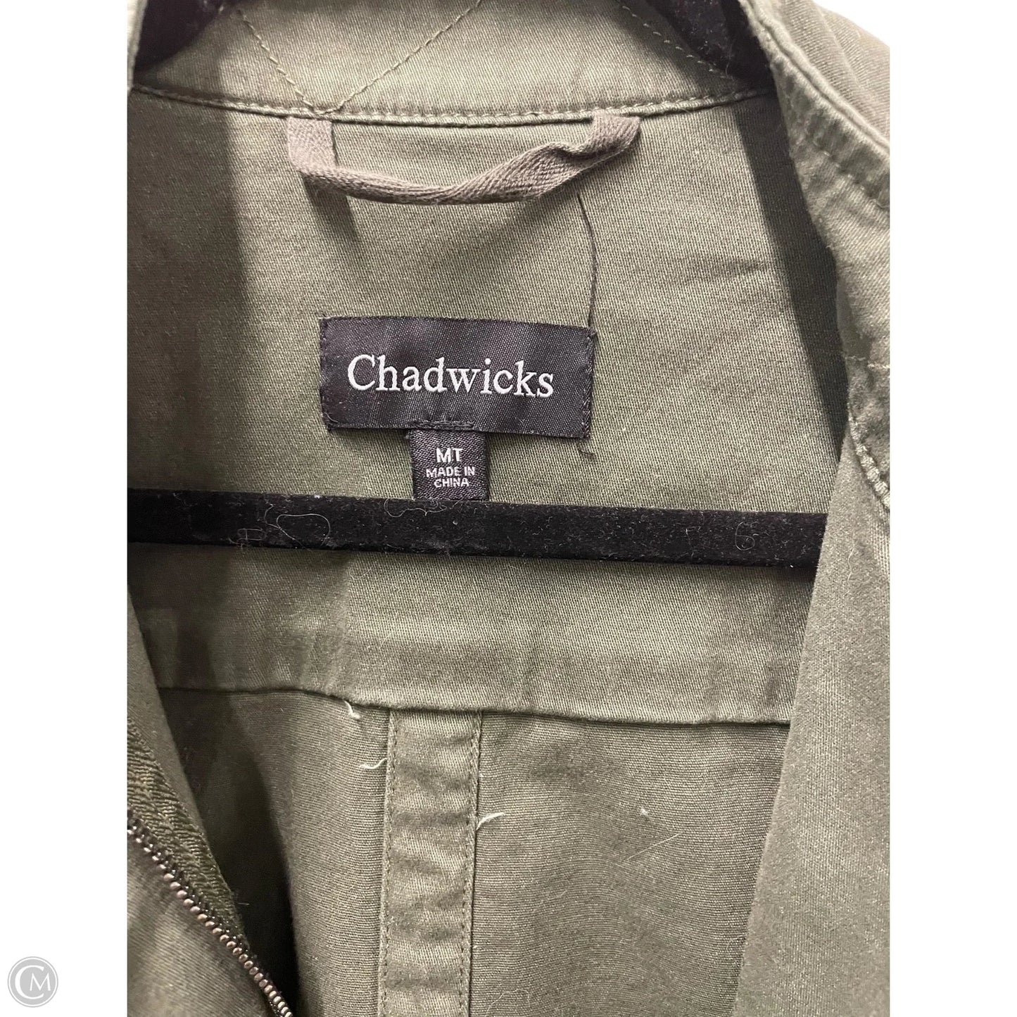Jacket Other By Chadwicks In Green, Size: M