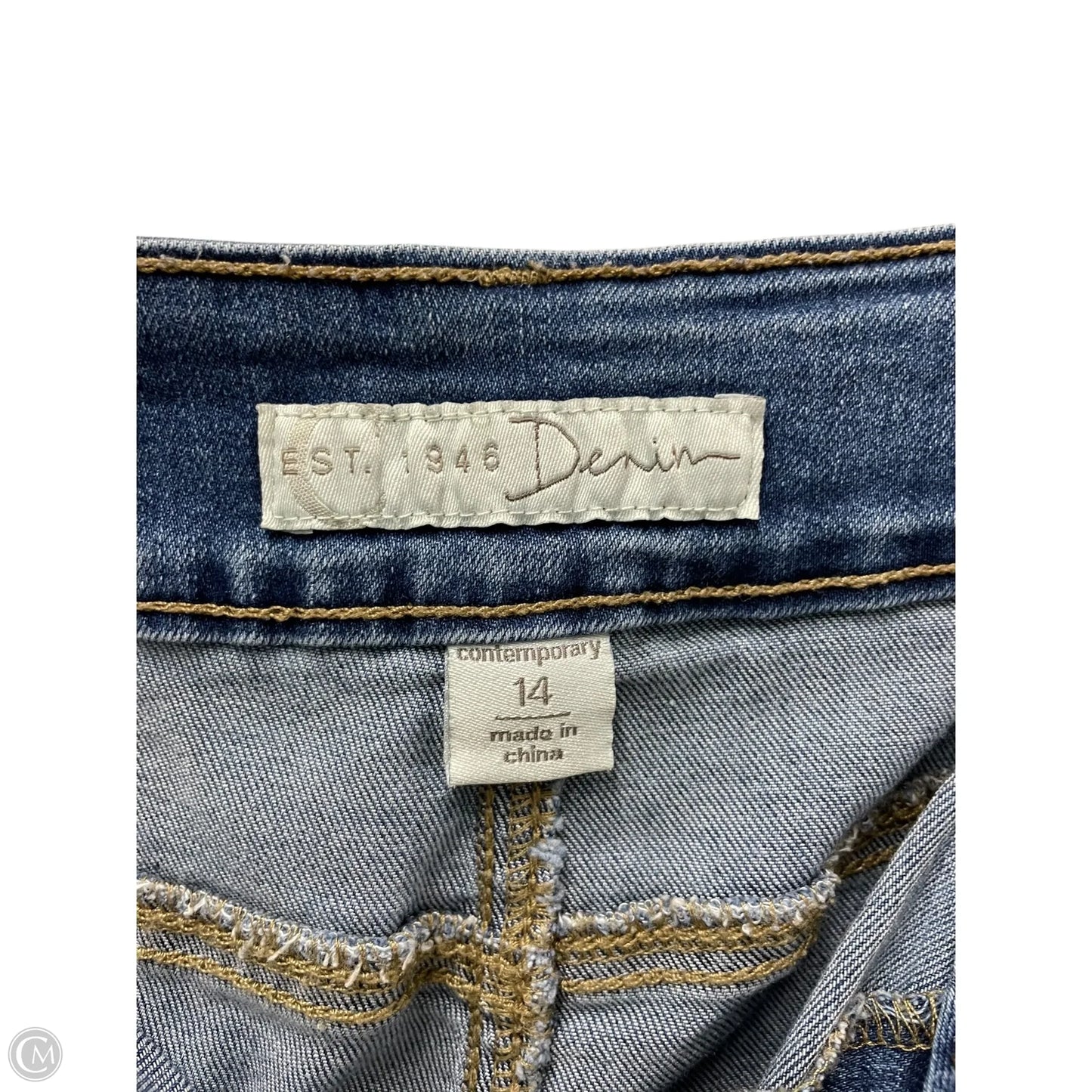 Shorts By Cato In Blue, Size: 14