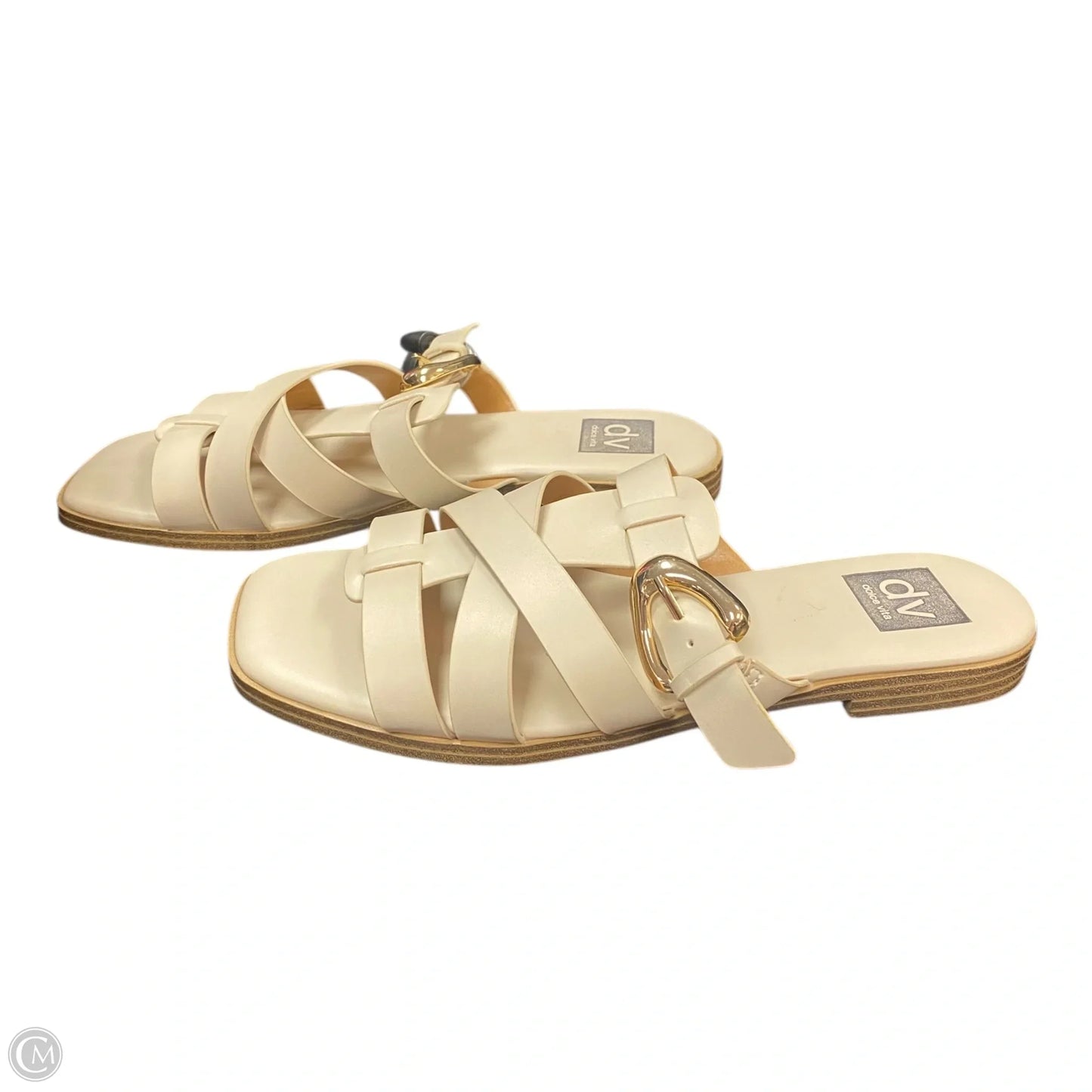 Sandals Flats By Dolce Vita In Cream, Size: 8.5