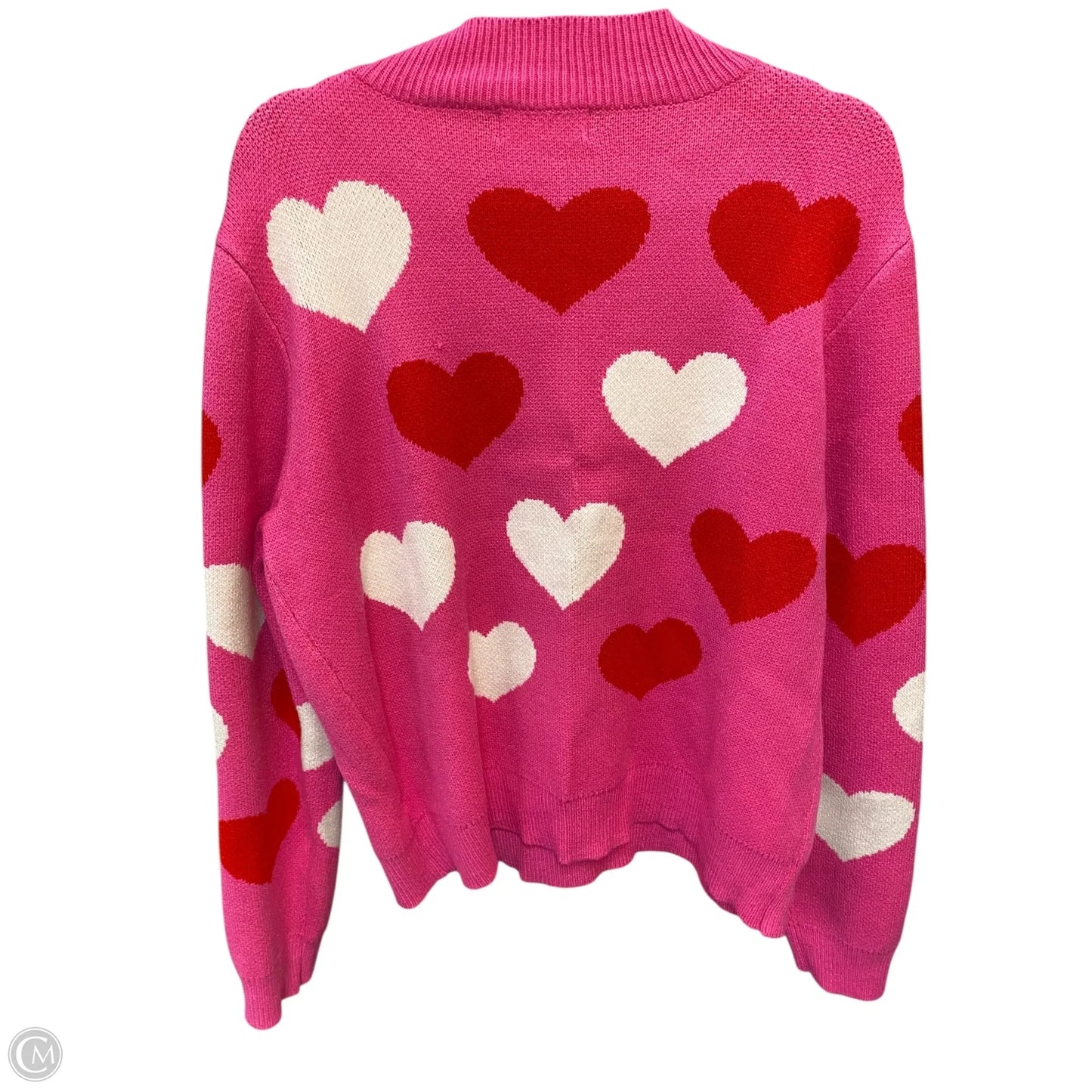 Sweater By Miracle In Pink, Size: L