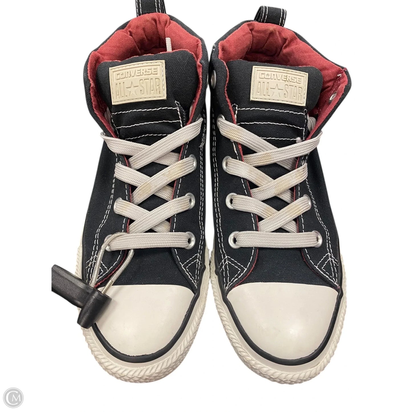 Shoes Sneakers By Converse In Black & Red, Size: 7
