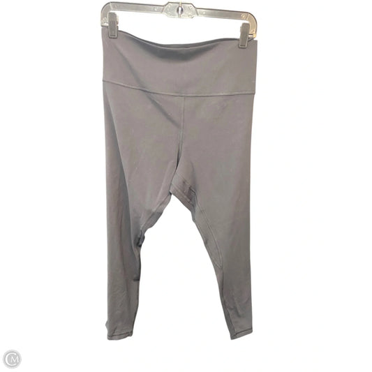 Athletic Leggings By Lululemon In Black, Size: 20