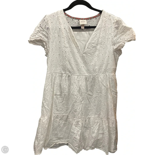 Dress Casual Short By Knox Rose In White, Size: L