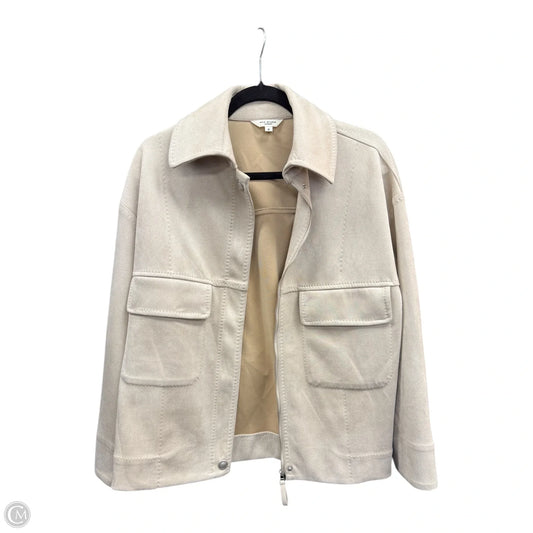 Jacket Other By Max Studio In Cream, Size: M