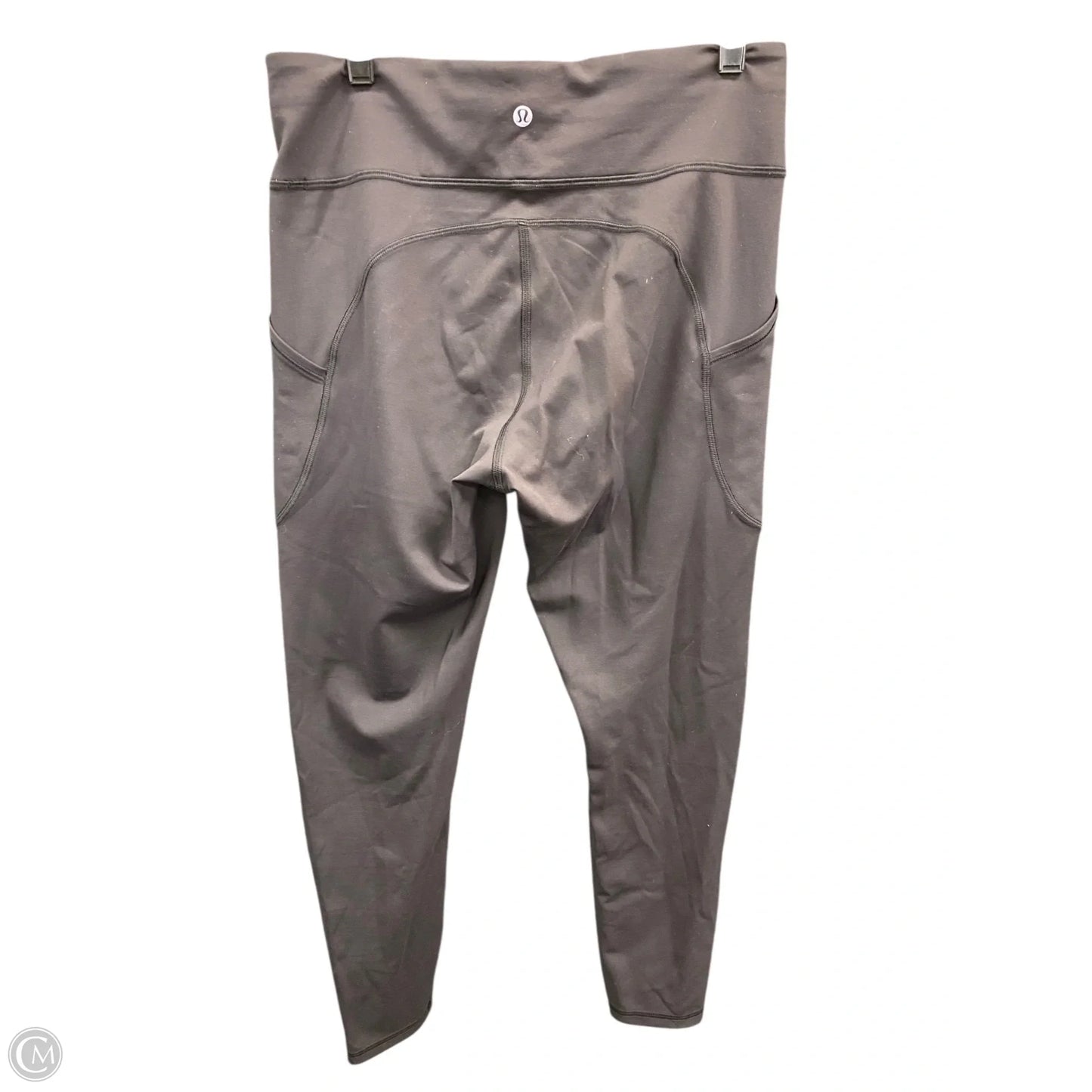 Athletic Leggings By Lululemon In Black, Size: 10