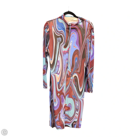 Dress Casual Midi By Intempo In Multi-colored, Size: Xxl