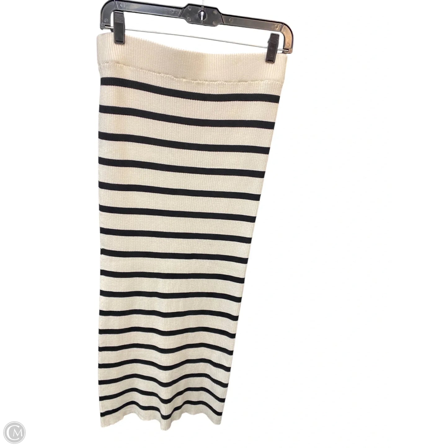 Skirt Set 2pc By Olive And Oak In Striped Pattern, Size: L