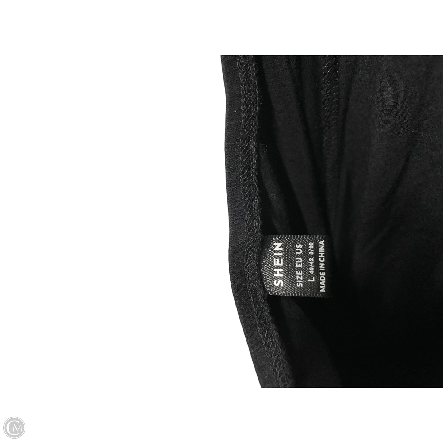 Dress Casual Maxi By Shein In Black, Size: L