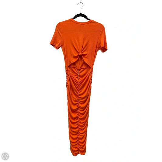 Dress Casual Maxi By Shein In Orange, Size: L