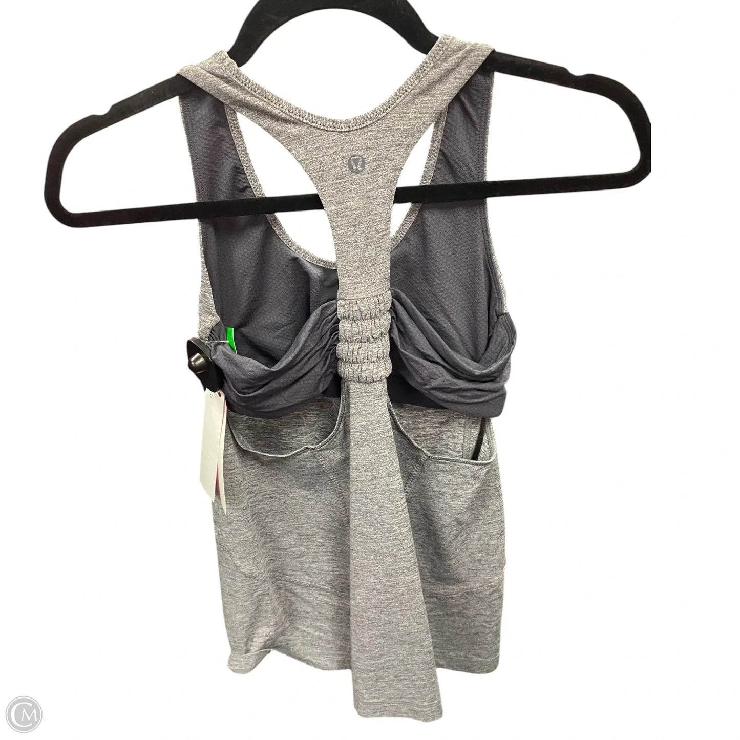Athletic Tank Top By Lululemon In Grey, Size: Xs
