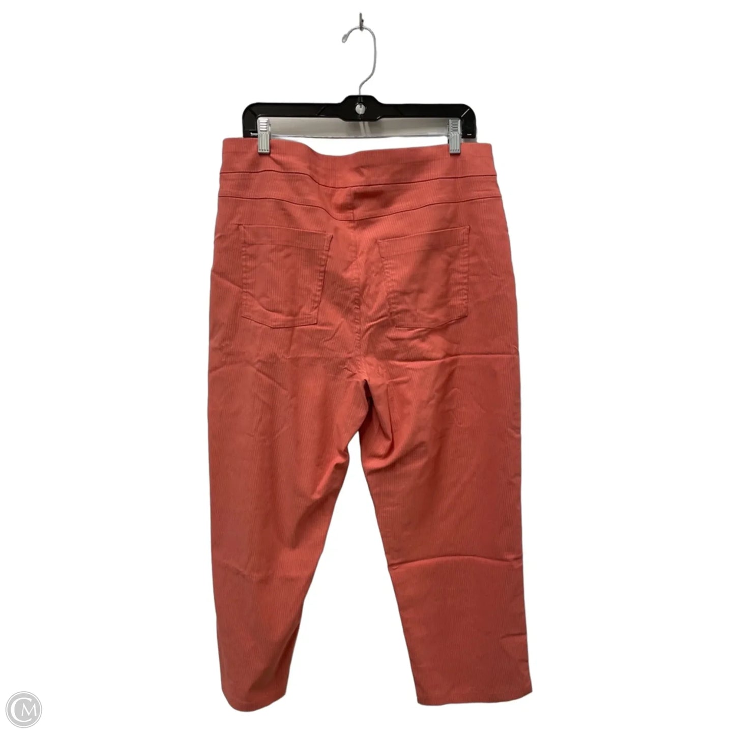 Capris By Hue In Coral, Size: 1x