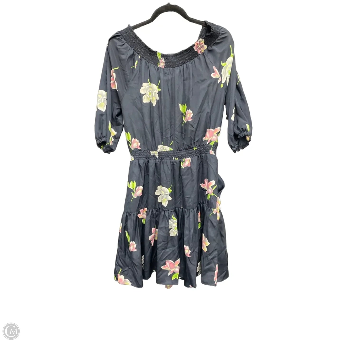 Dress Casual Short By Clothes Mentor In Blue & Pink, Size: M