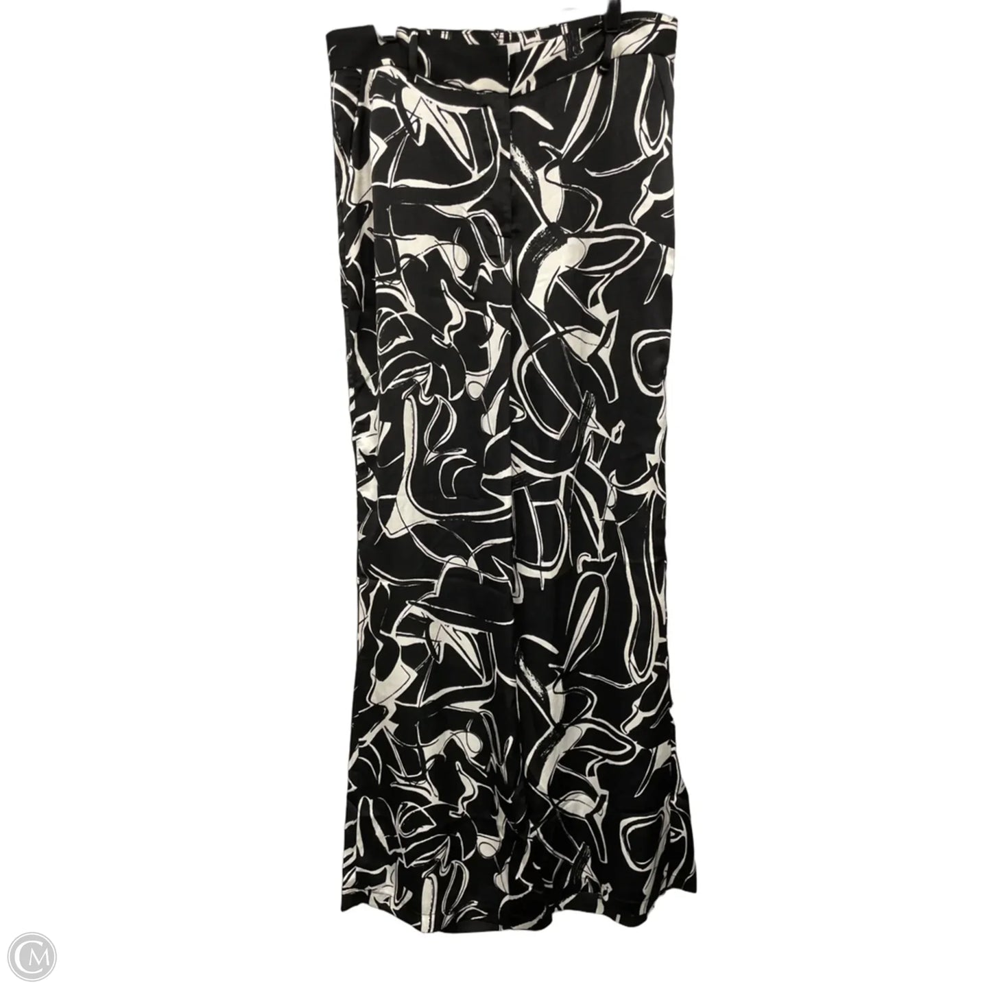 Pants Other By Clothes Mentor In Black & White, Size: L