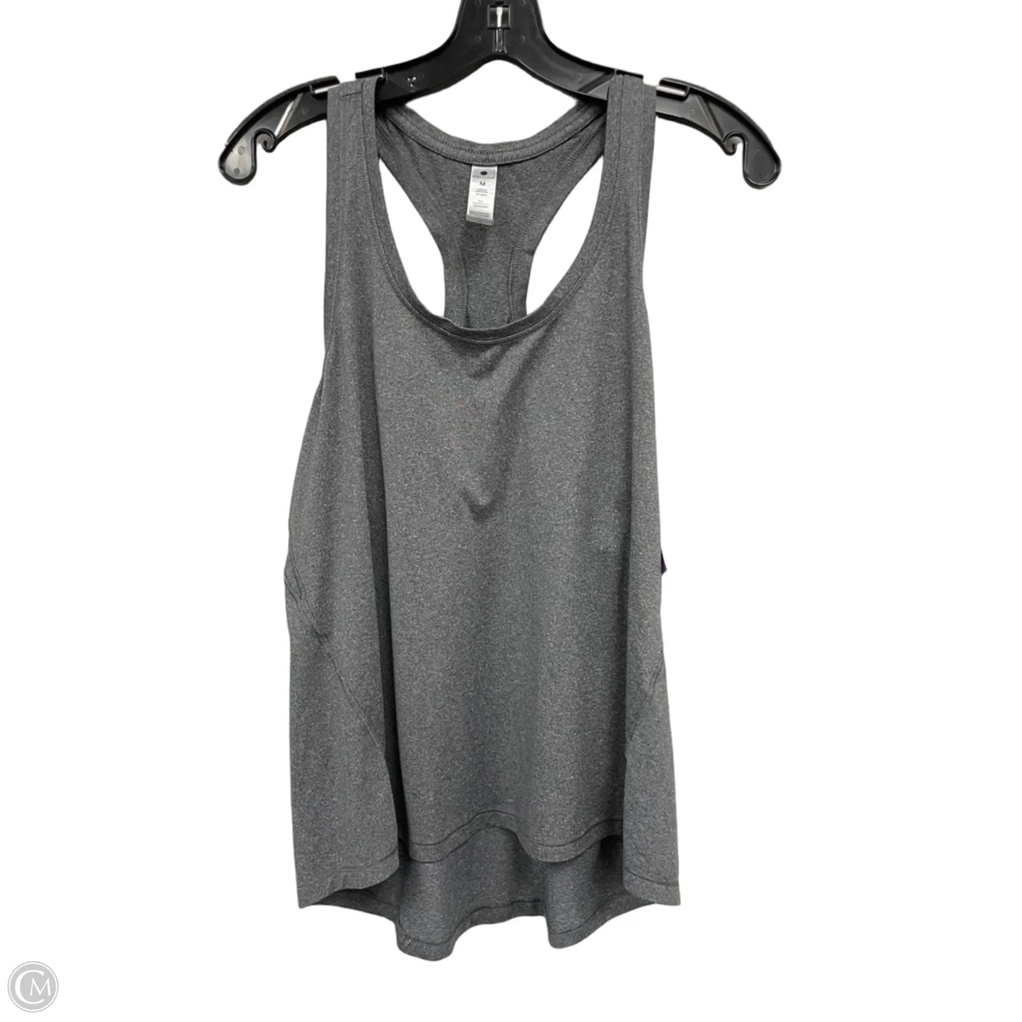 Athletic Tank Top By Yogalicious In Grey, Size: M