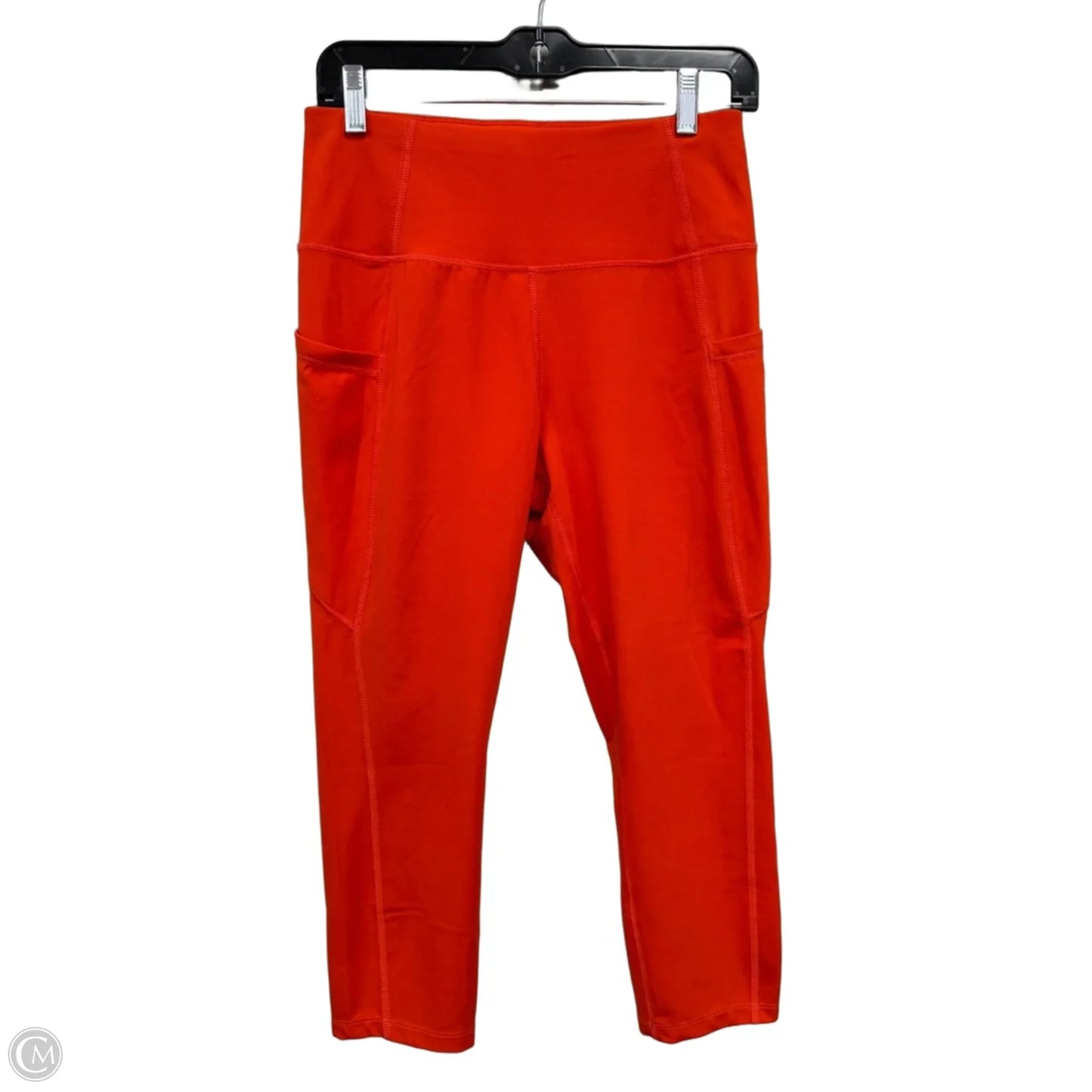Athletic Capris By Avia In Orange, Size: M